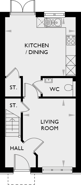 Land lying to the east of Hermitage Lane, 
Maidstone, 
ME16 9NT floorplan