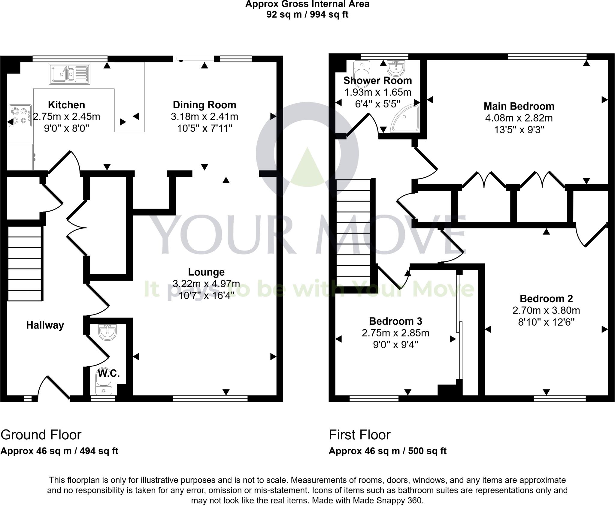 4, Kilbrennan Drive, Falkirk, Stirlingshire, FK1 floorplan