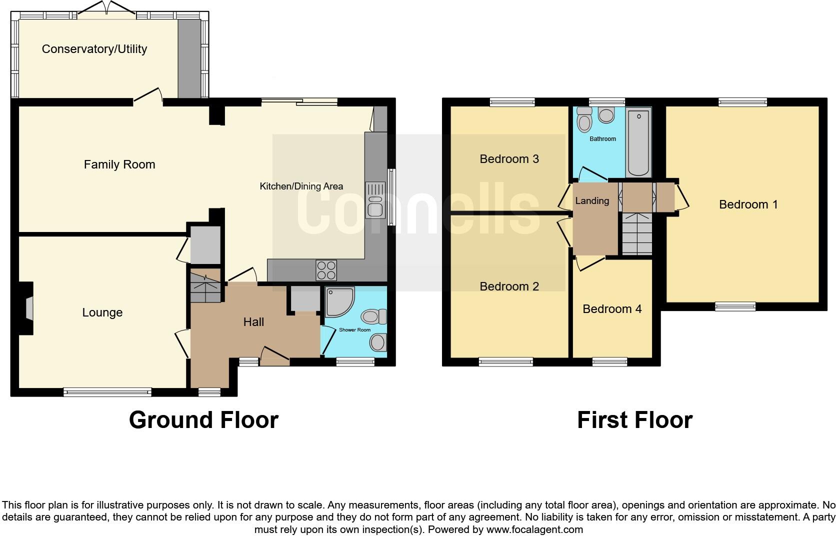 Willow Drive, Wellesbourne, Warwick floorplan