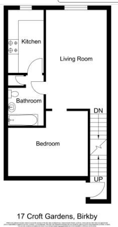 Croft Gardens, Birkby floorplan