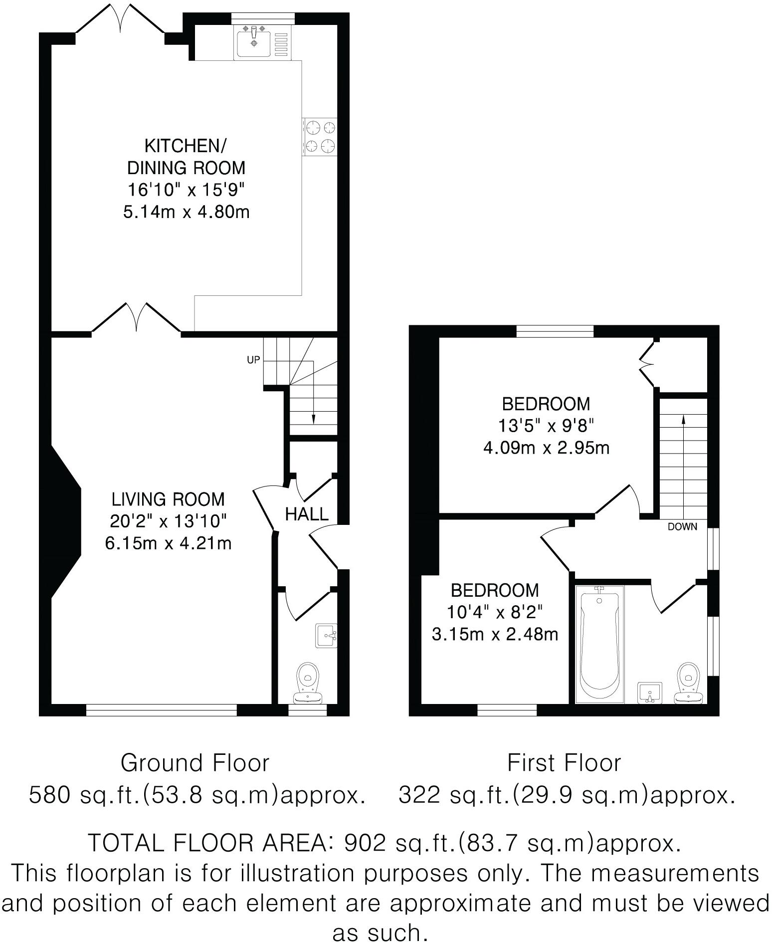Ground Lane, Hatfield, Hertfordshire, AL10 floorplan