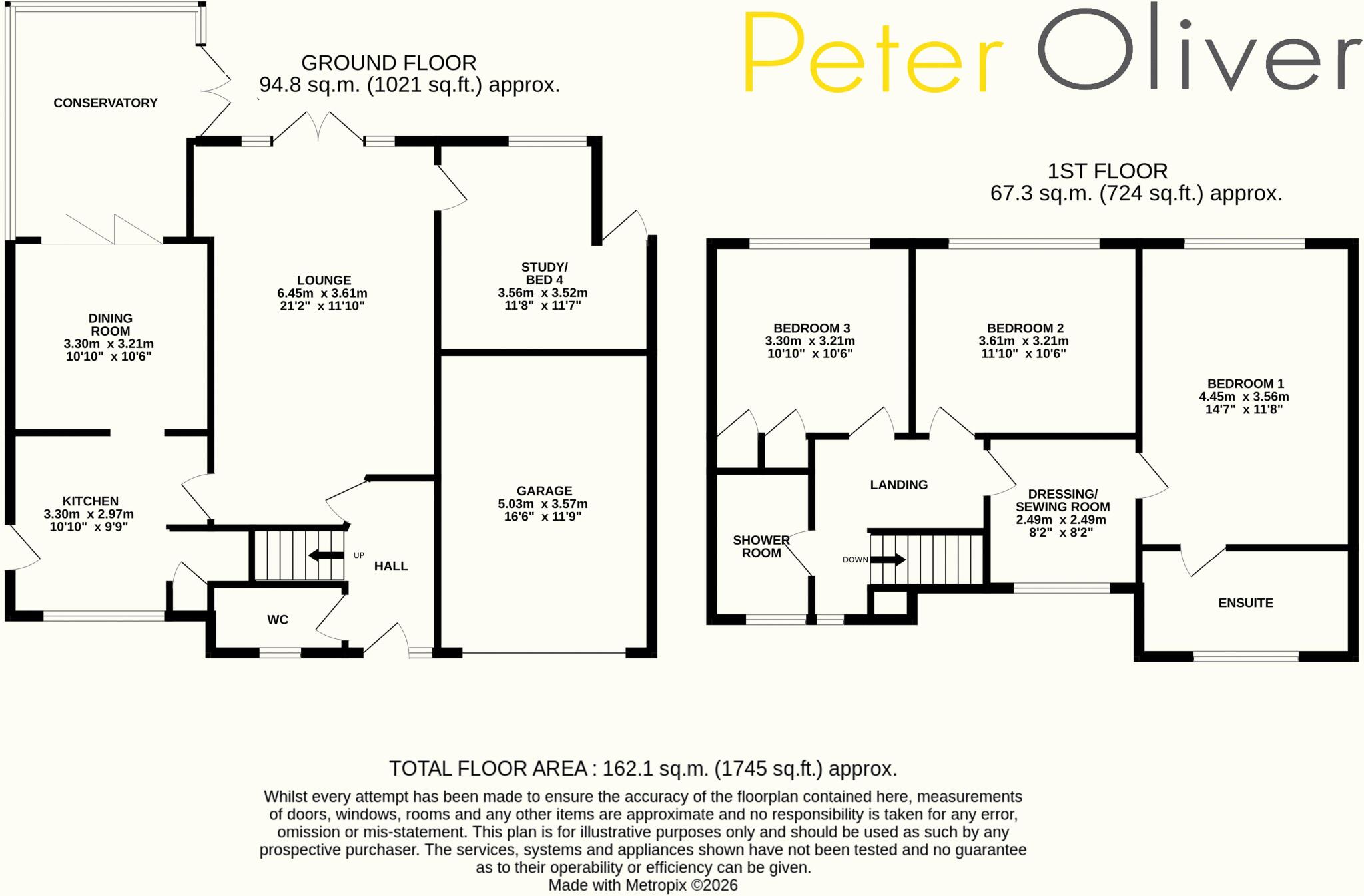 Hurtis Hill, Crowborough floorplan