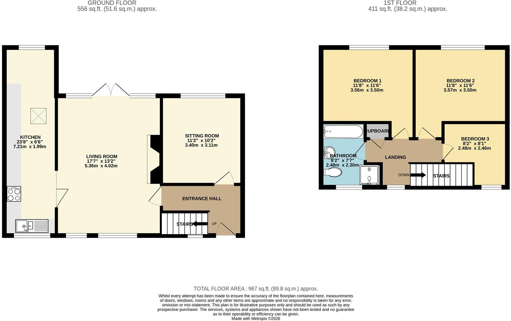 Cherry Tree Lane, Bilbrook, Wolverhampton floorplan