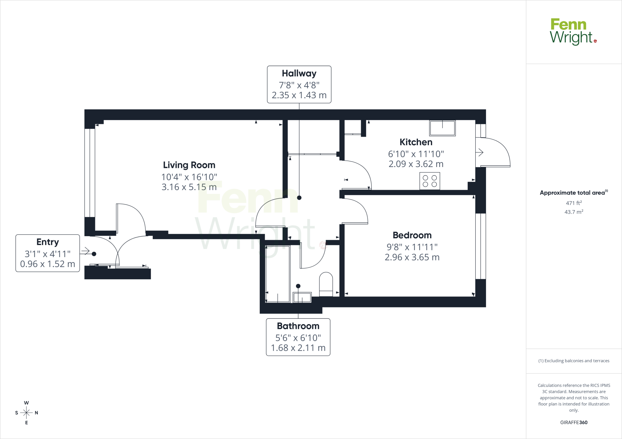 Clarence Road, Sudbury, Suffolk, CO10 floorplan