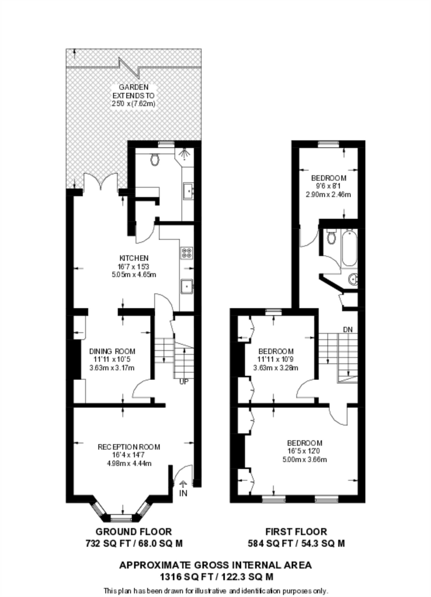 Spencer Road, Poet's Corner, London, W3 floorplan