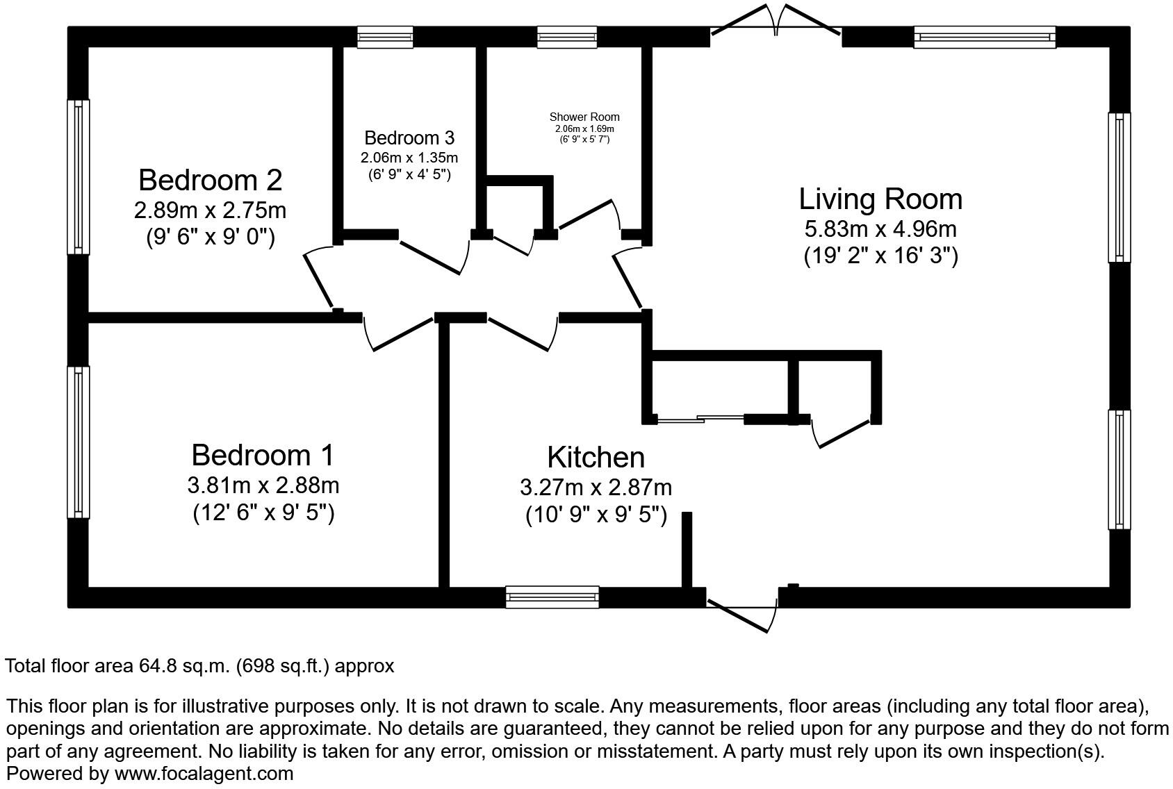 LD1 floorplan