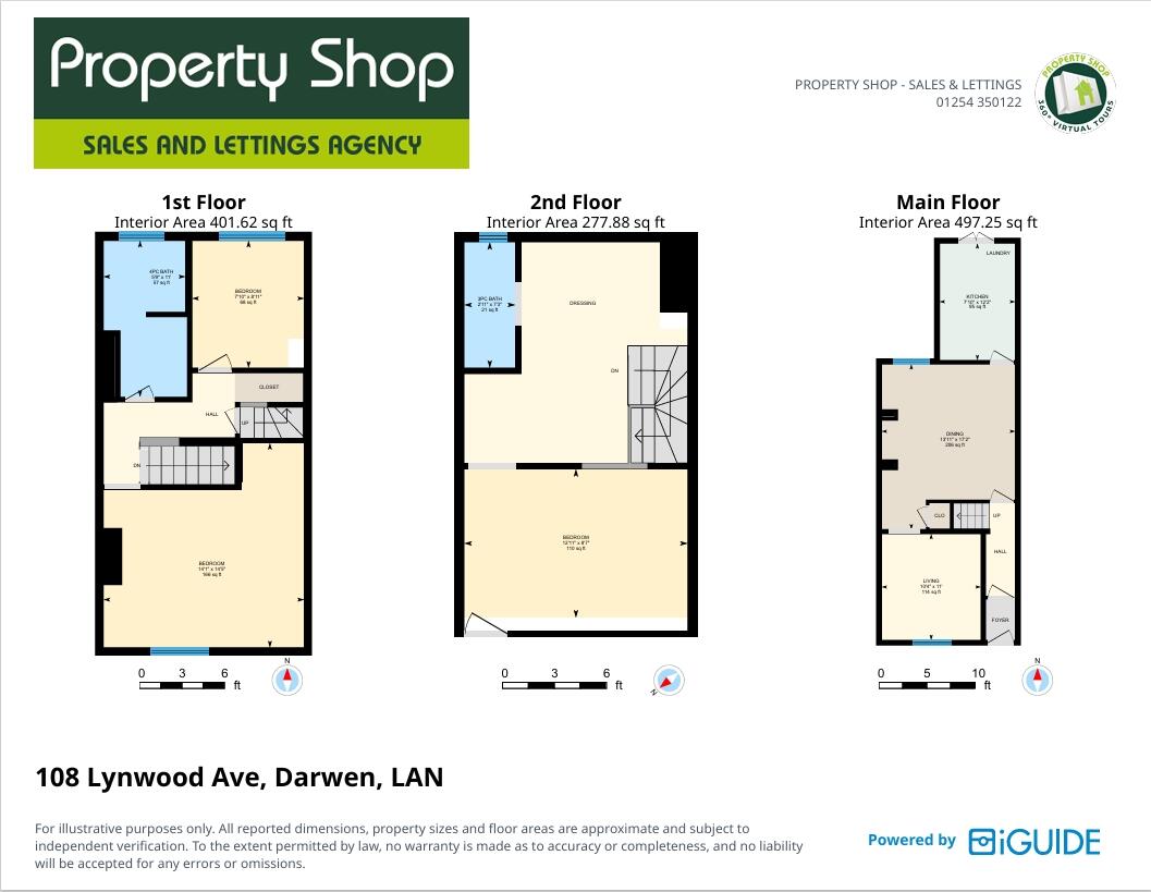 Lynwood Avenue, Darwen, Lancashire, BB3 floorplan