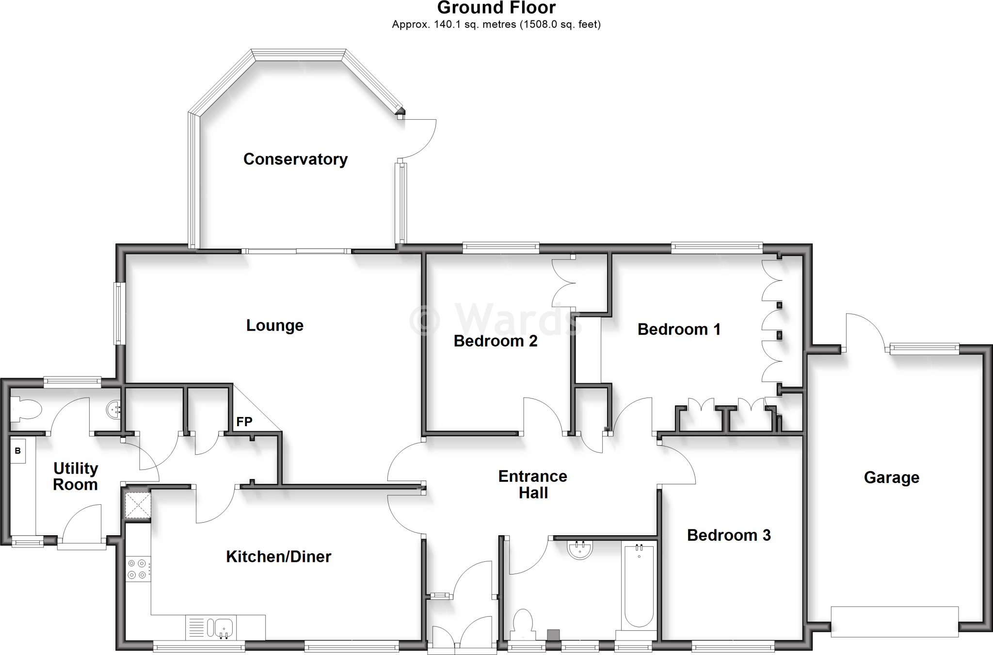 The Street, Kingston, Canterbury, Kent floorplan
