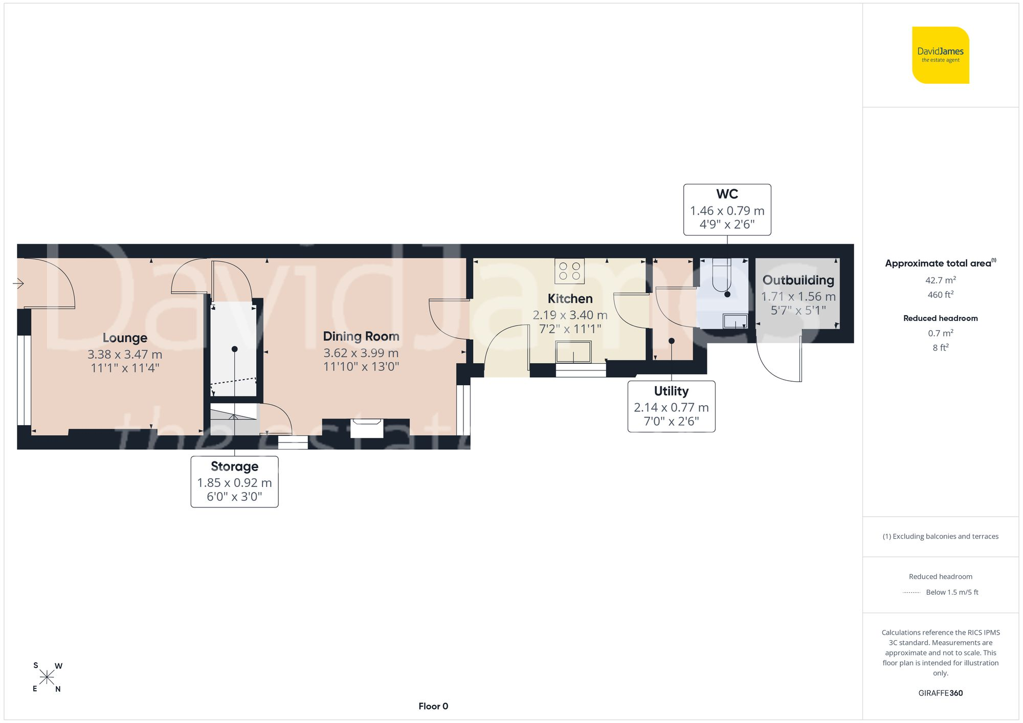 Russell Street, Sutton-in-Ashfield, Nottinghamshire floorplan