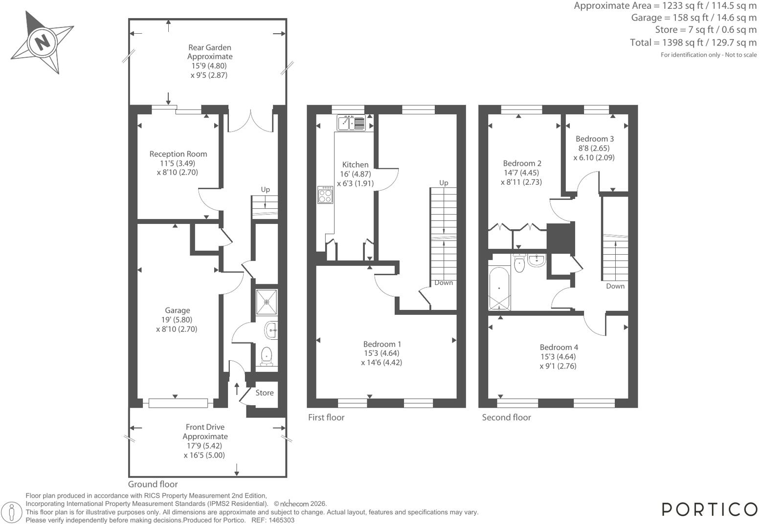 Ford End, Woodford Green floorplan