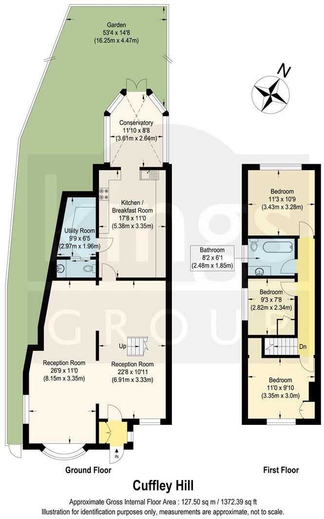 Cuffley Hill, Goffs Oak, Waltham Cross floorplan