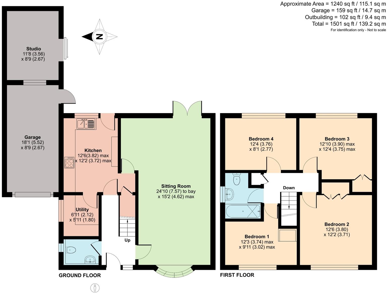 Beech Close, Faringdon, Oxfordshire floorplan