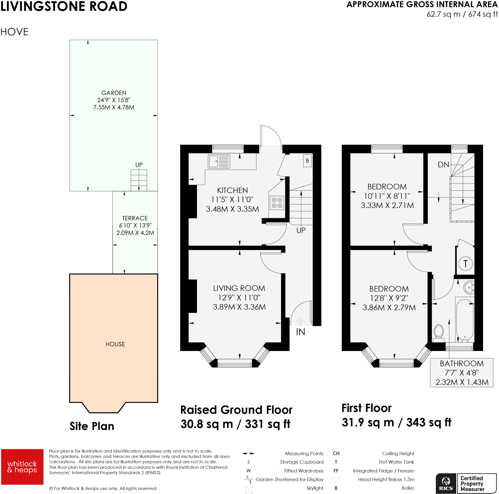 Livingstone Road, Hove floorplan