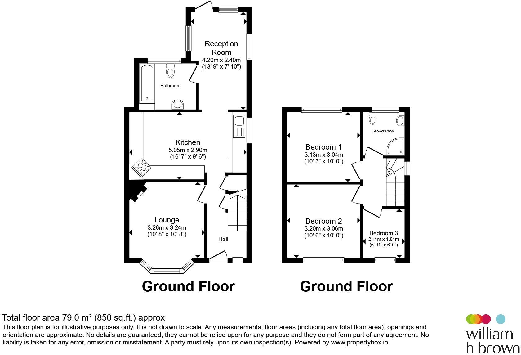 Furze Road, Norwich floorplan