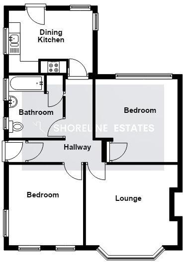 Falkirk Avenue, Blackpool, FY2 9DD floorplan