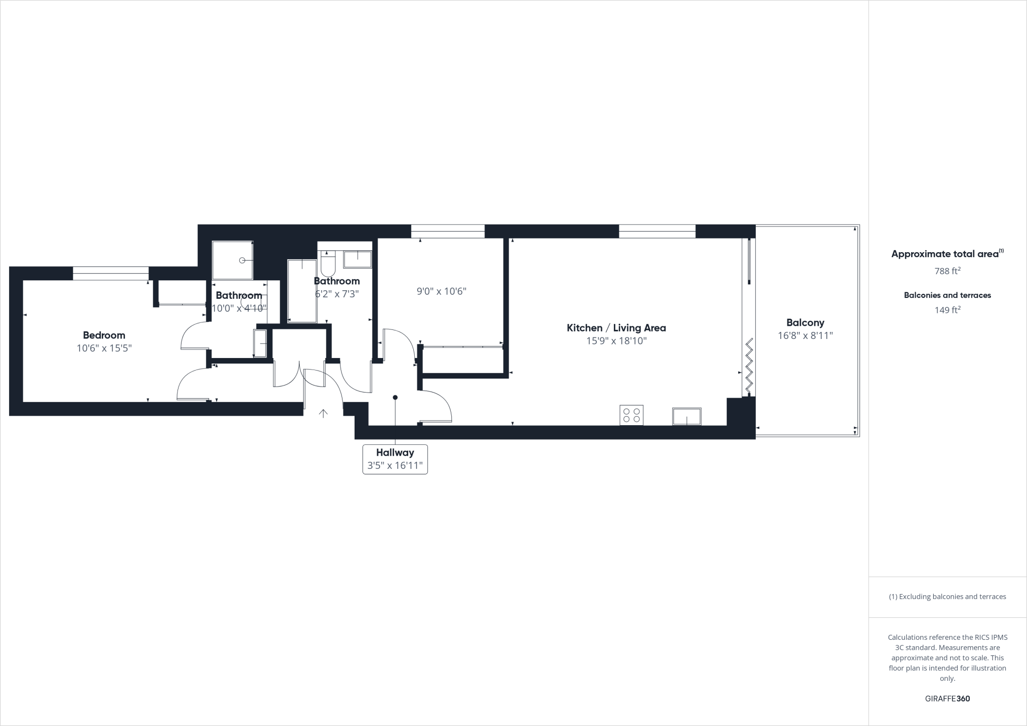 Bridge Street, Staines-Upon-Thames, Surrey, TW18 floorplan