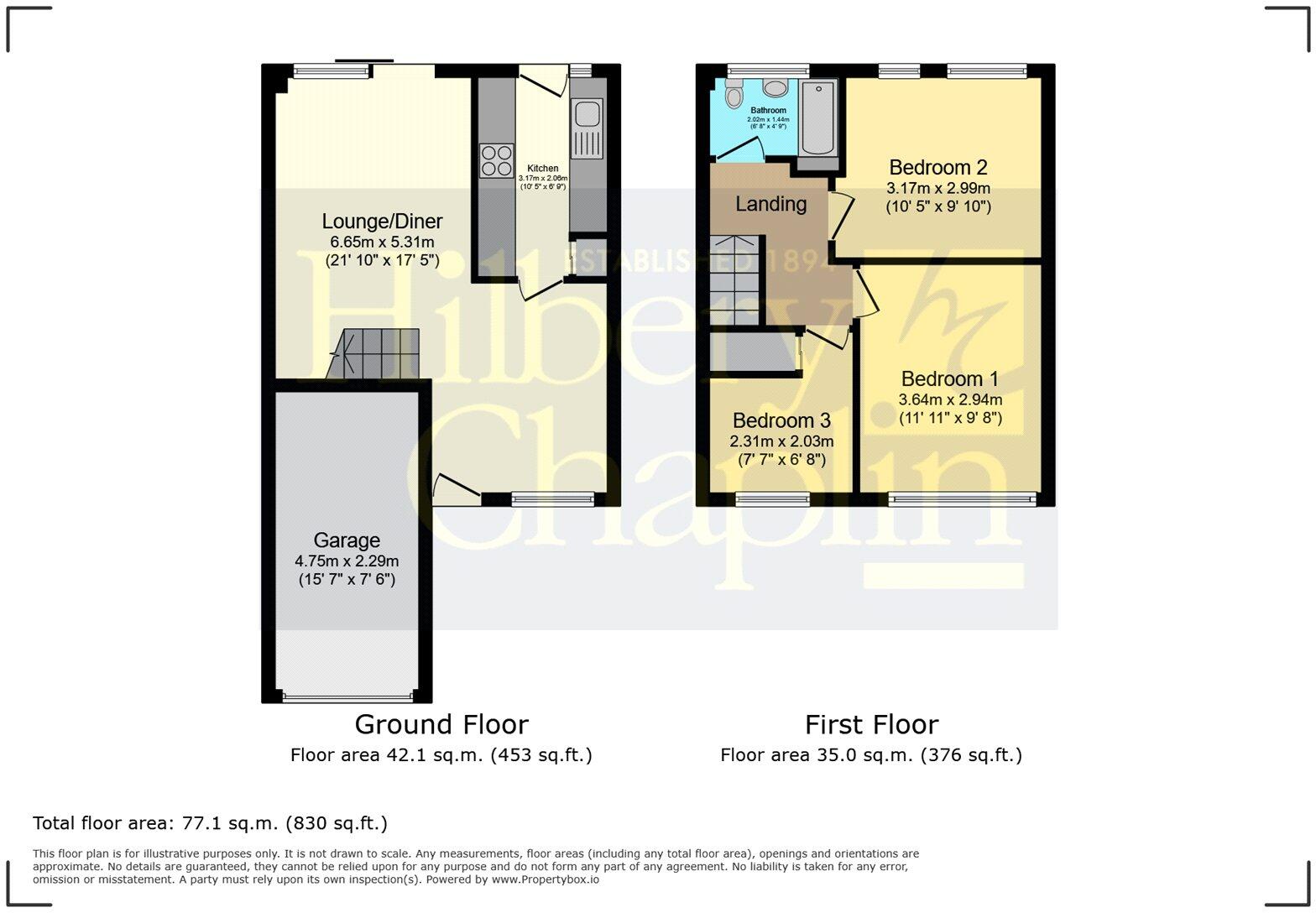 Crocus Way, Chelmsford, Essex, CM1 floorplan