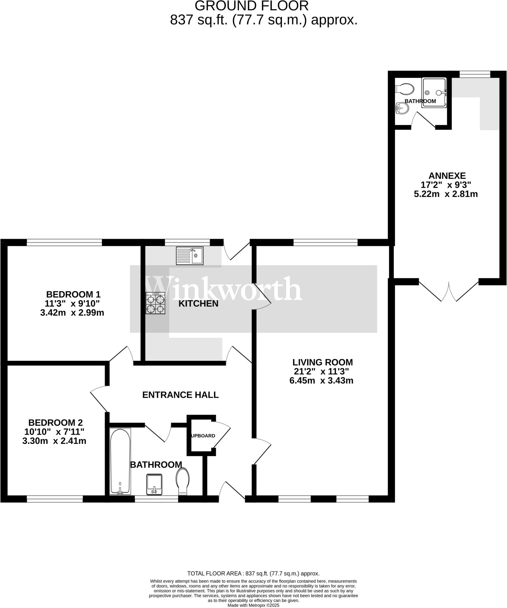 Park Road, Cromer, Norfolk, NR27 floorplan