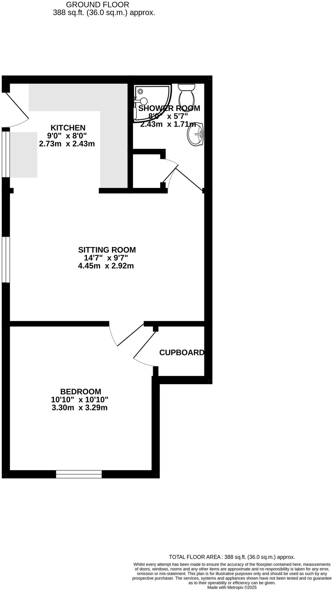 Somerton Road, Street floorplan