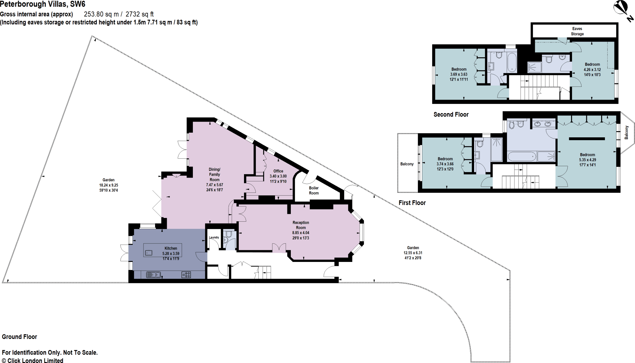 Peterborough Villas, London, SW6 floorplan