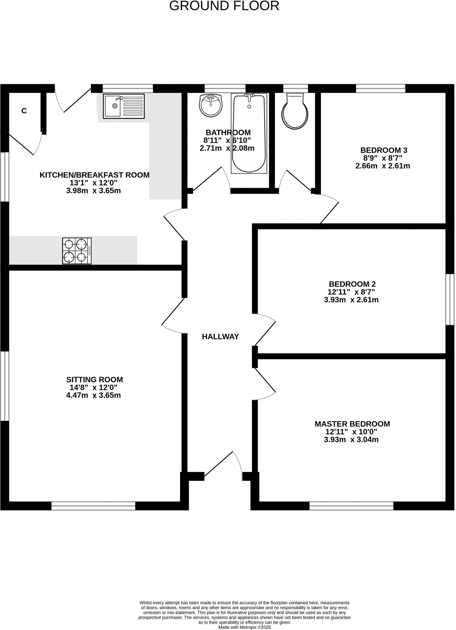 Rossons Road, Taverham, Norwich floorplan