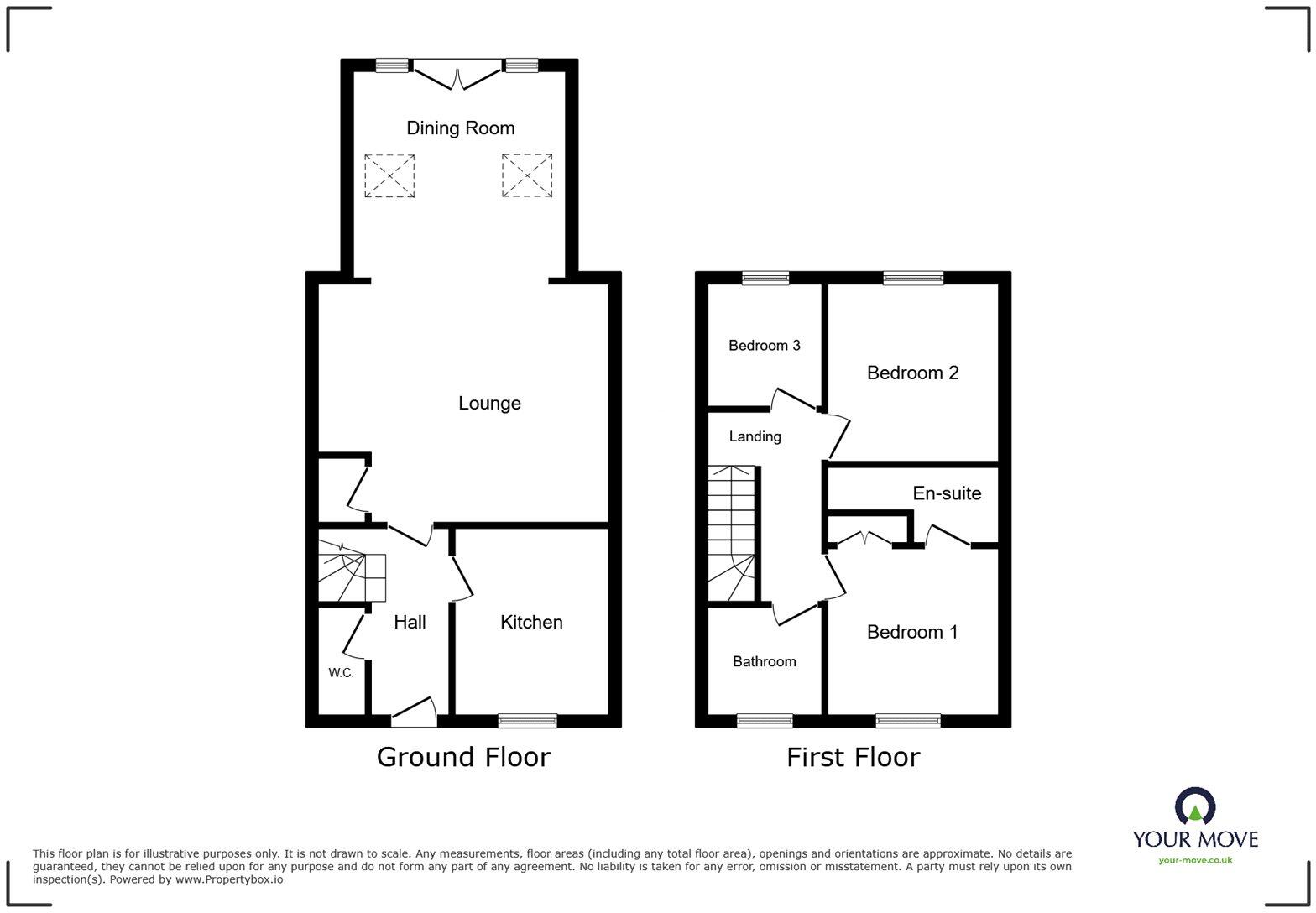 St. Marys Walk, Sprotbrough, Doncaster, South Yorkshire, DN5 floorplan