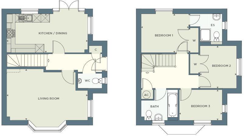 Waterfield Drive, Cromwell Lane, Burton Green, Coventry floorplan
