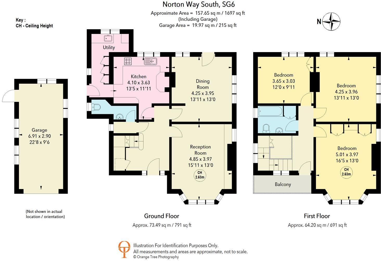 Norton Way South, Letchworth floorplan