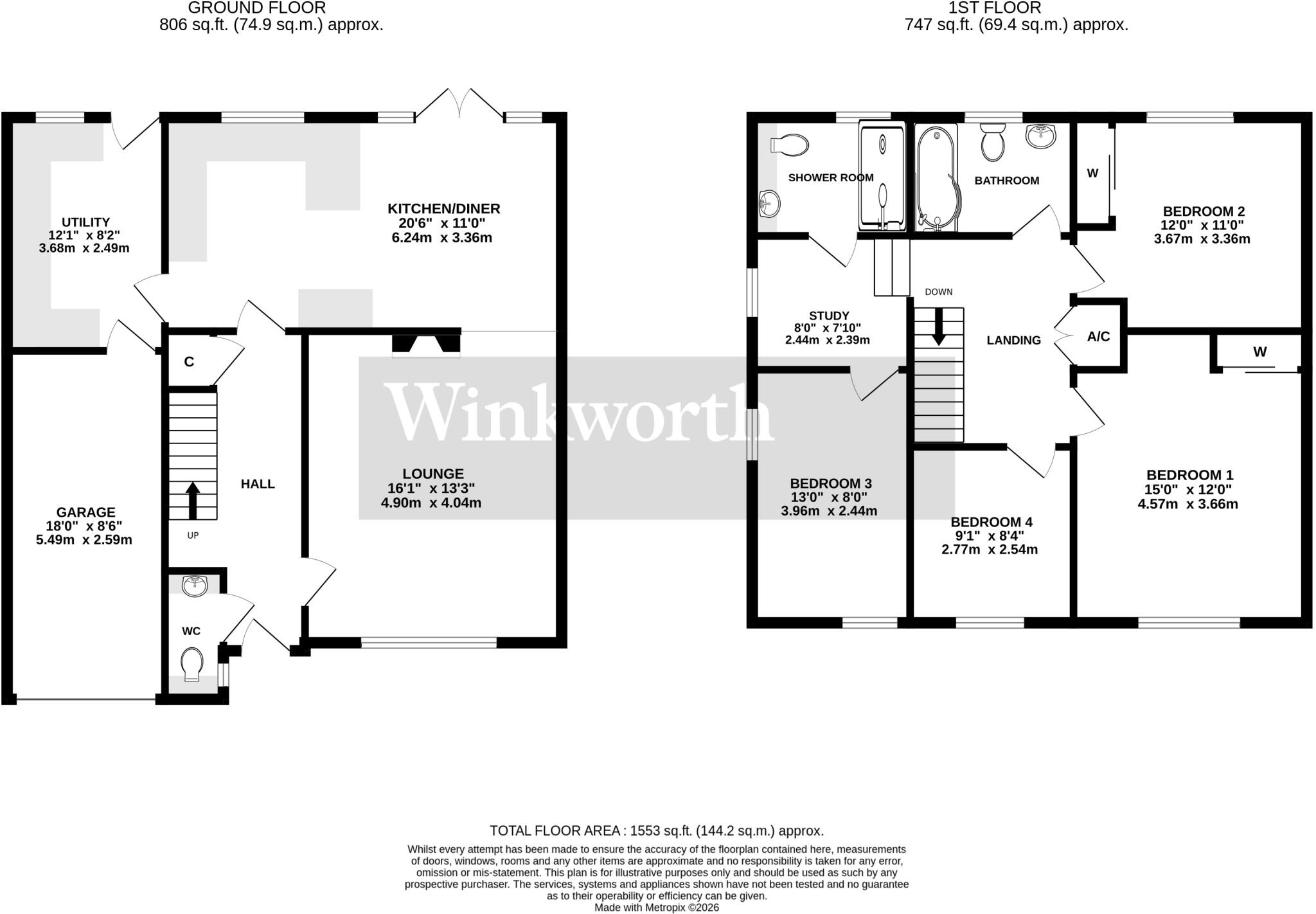 The Warren, Old Catton, Norwich, Norfolk, NR6 floorplan