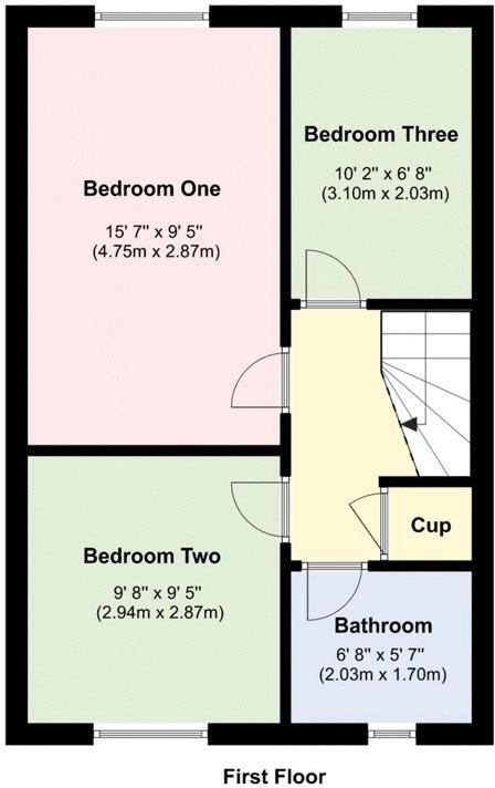 Southfields, Portchester floorplan