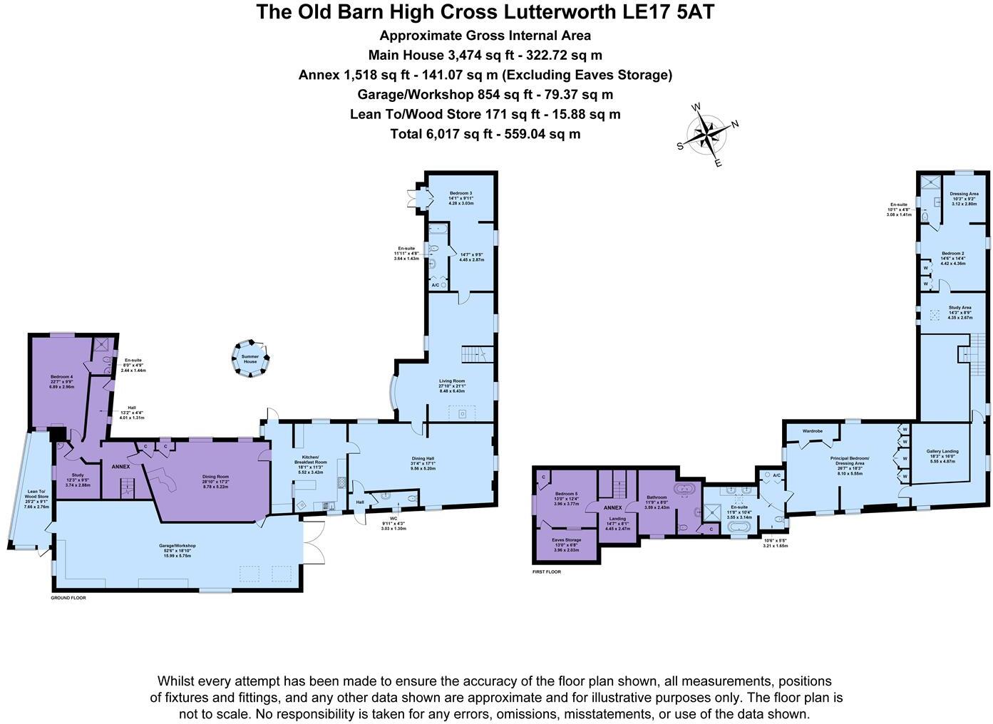 High Cross, Lutterworth, LE17 floorplan