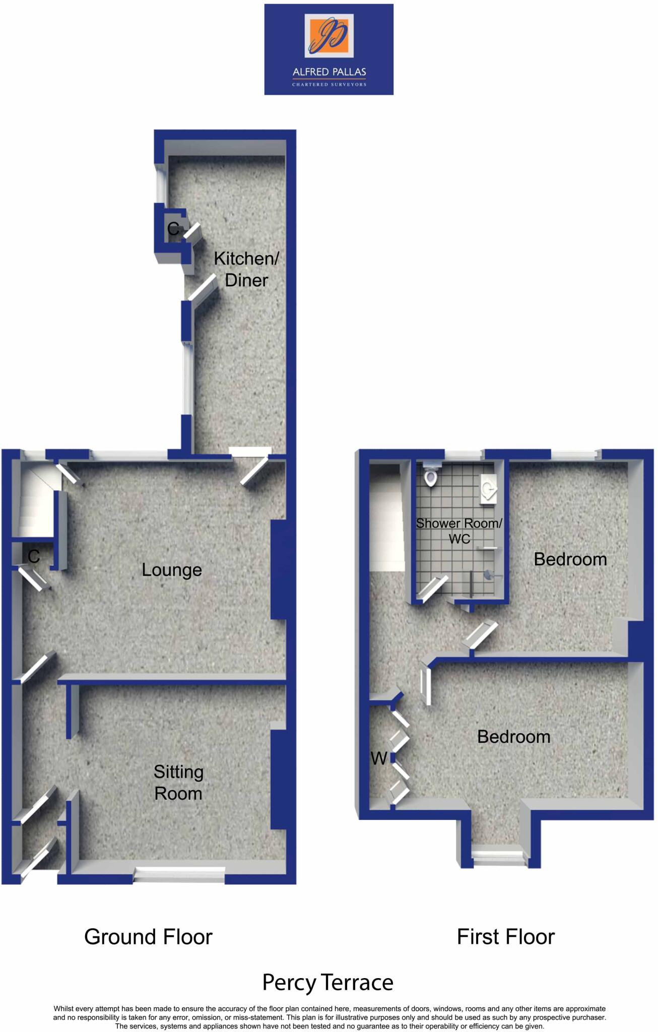 Percy Terrace, Whitburn floorplan