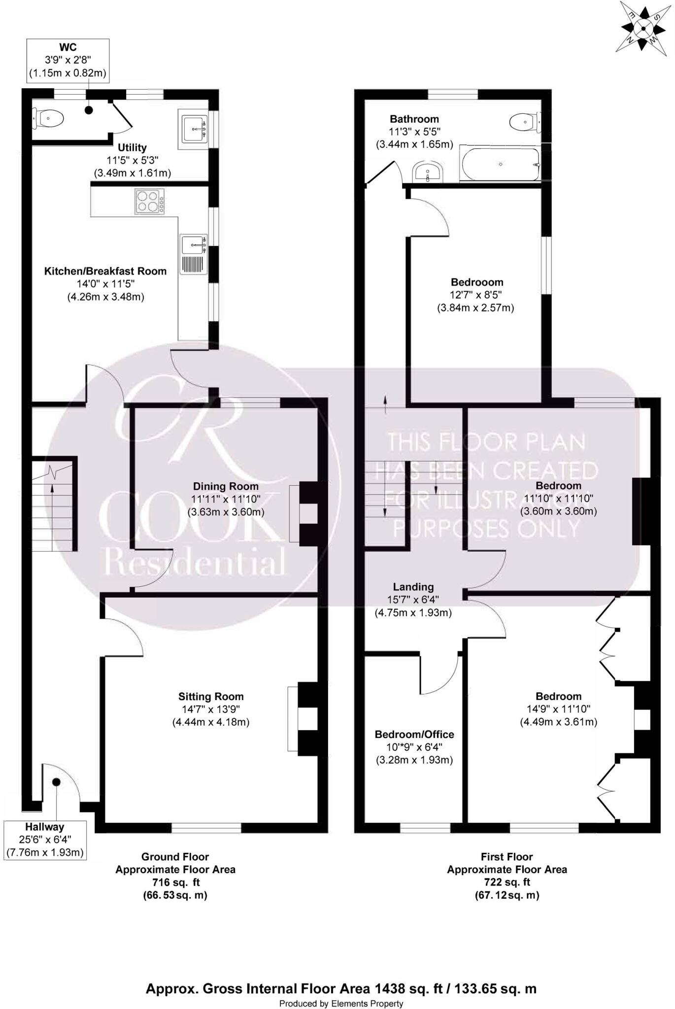 Gloucester Road, Cheltenham floorplan