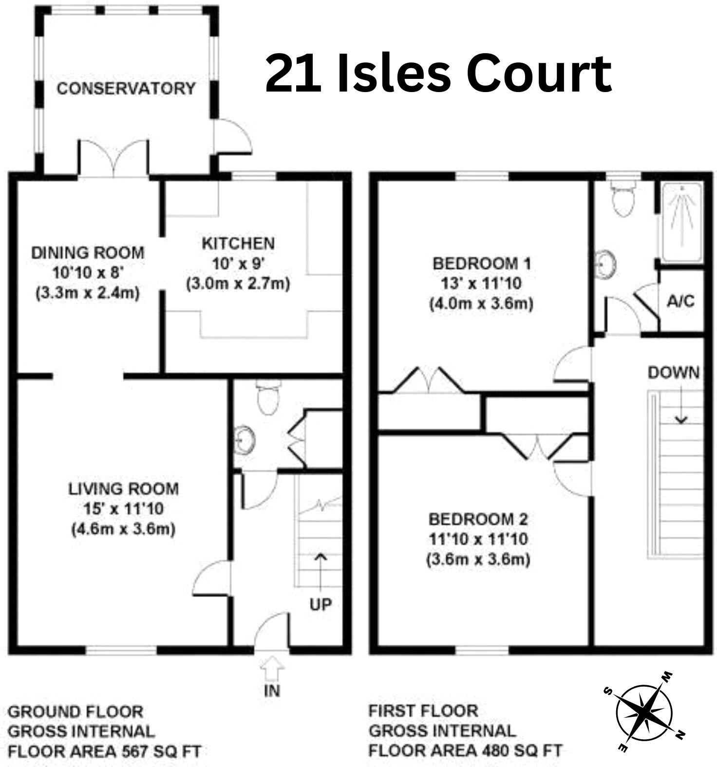 Isles Court, Isles Road, Ramsbury, Marlborough, SN8 floorplan