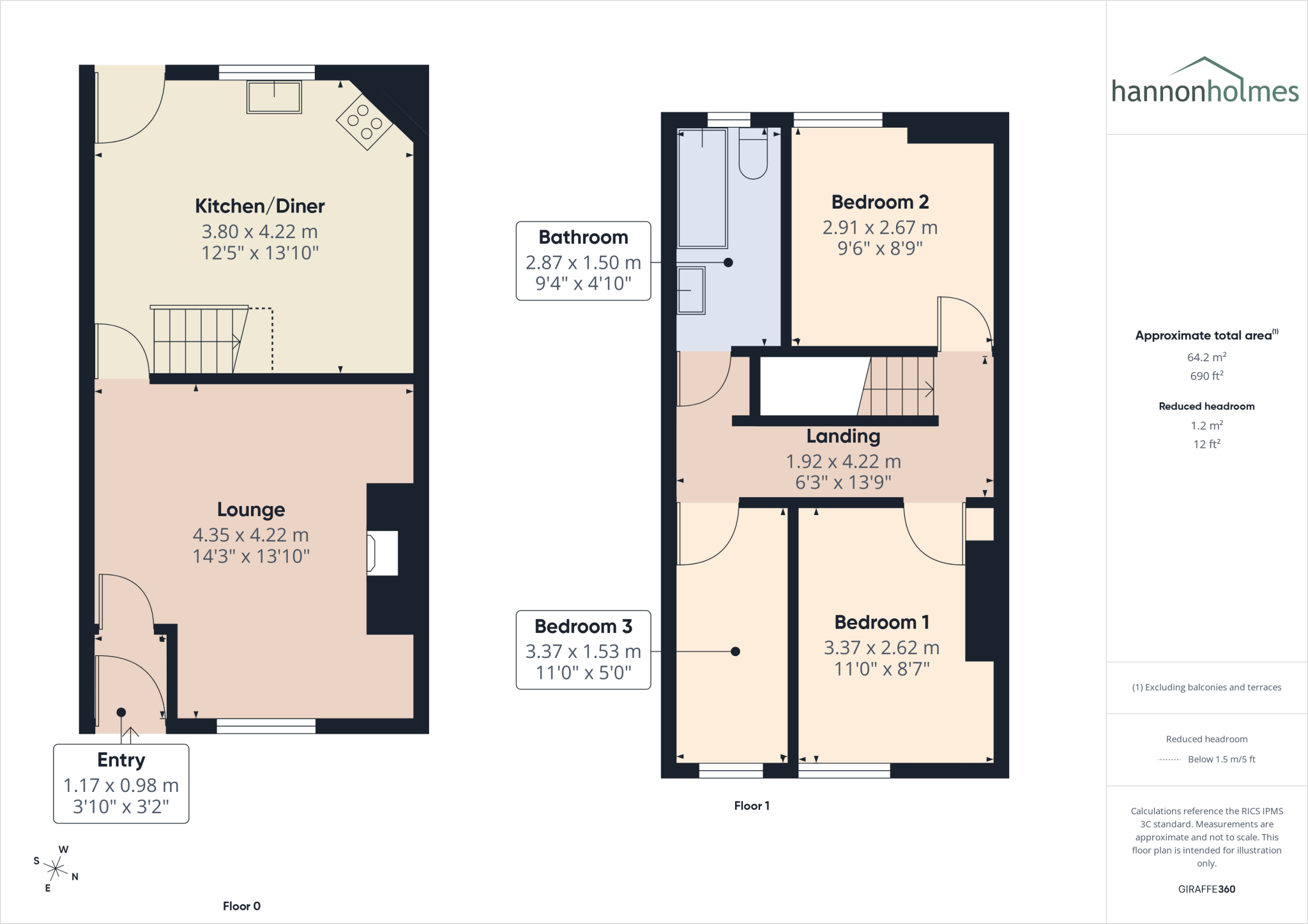Victory Road, Little Lever, Bolton floorplan