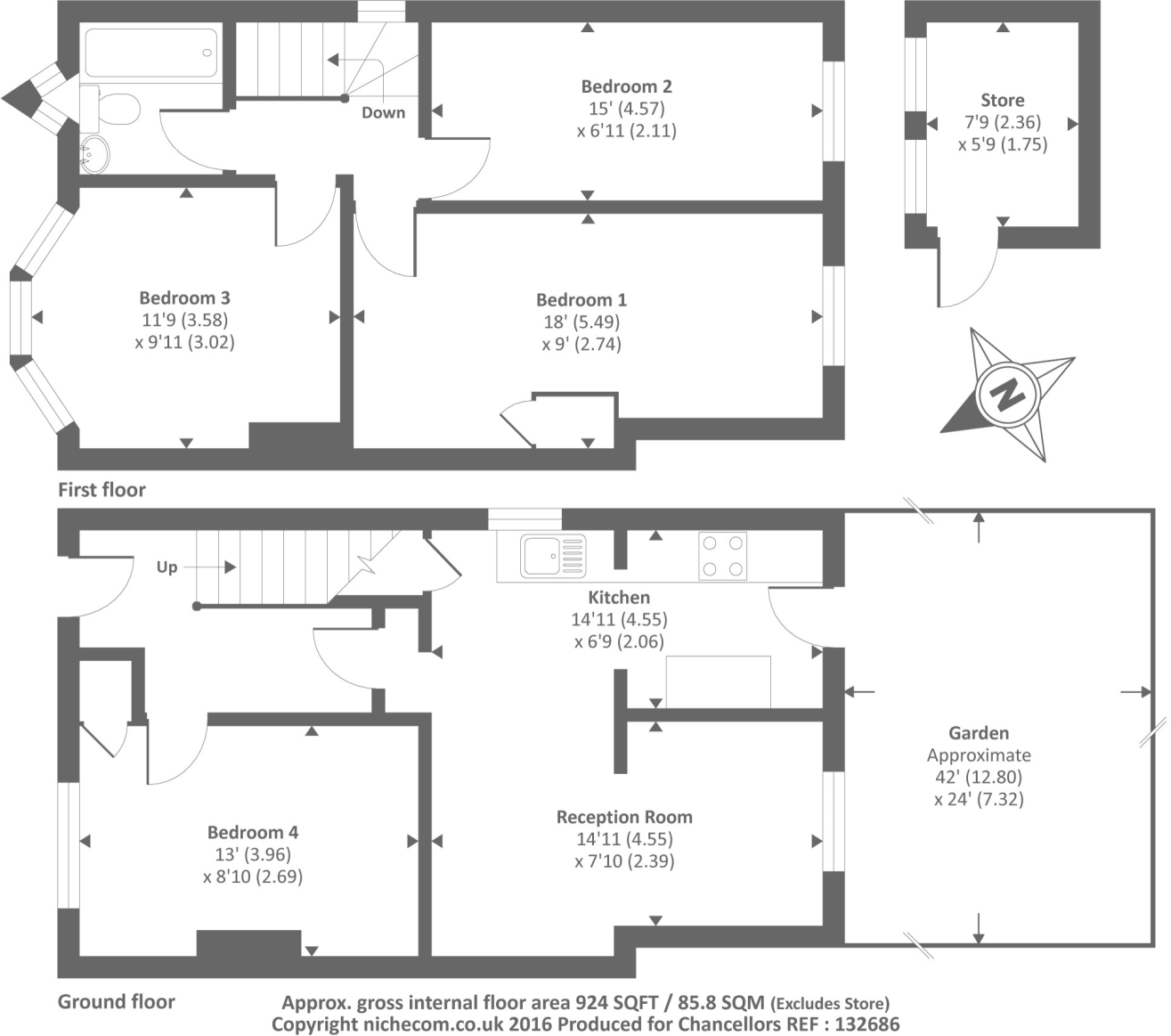 Headley Way, Headington, Oxford, OX3 floorplan