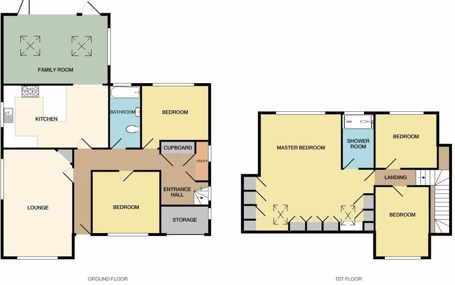 Anthea Road, Paignton, TQ3 1JY floorplan