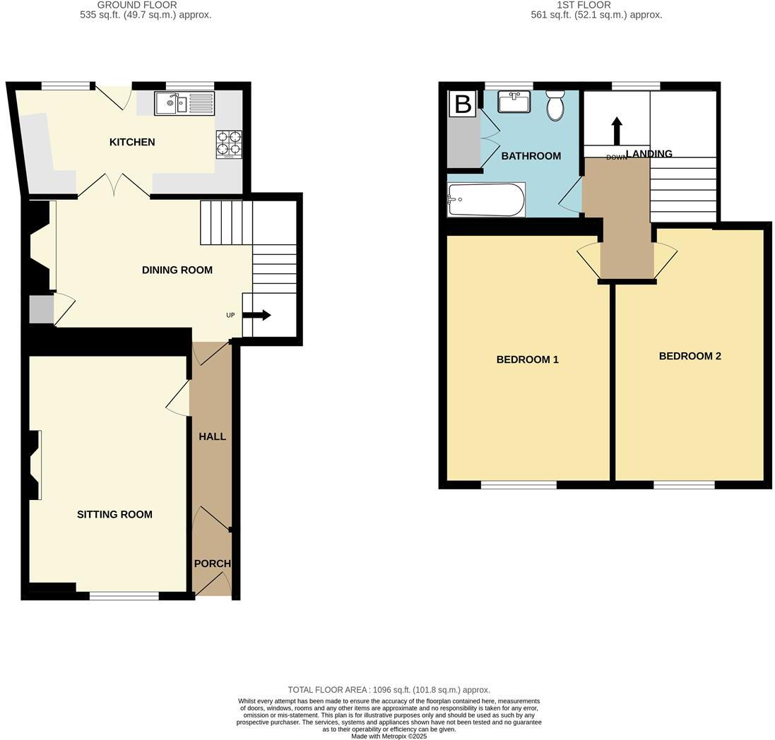 Close to Braunton Centre floorplan