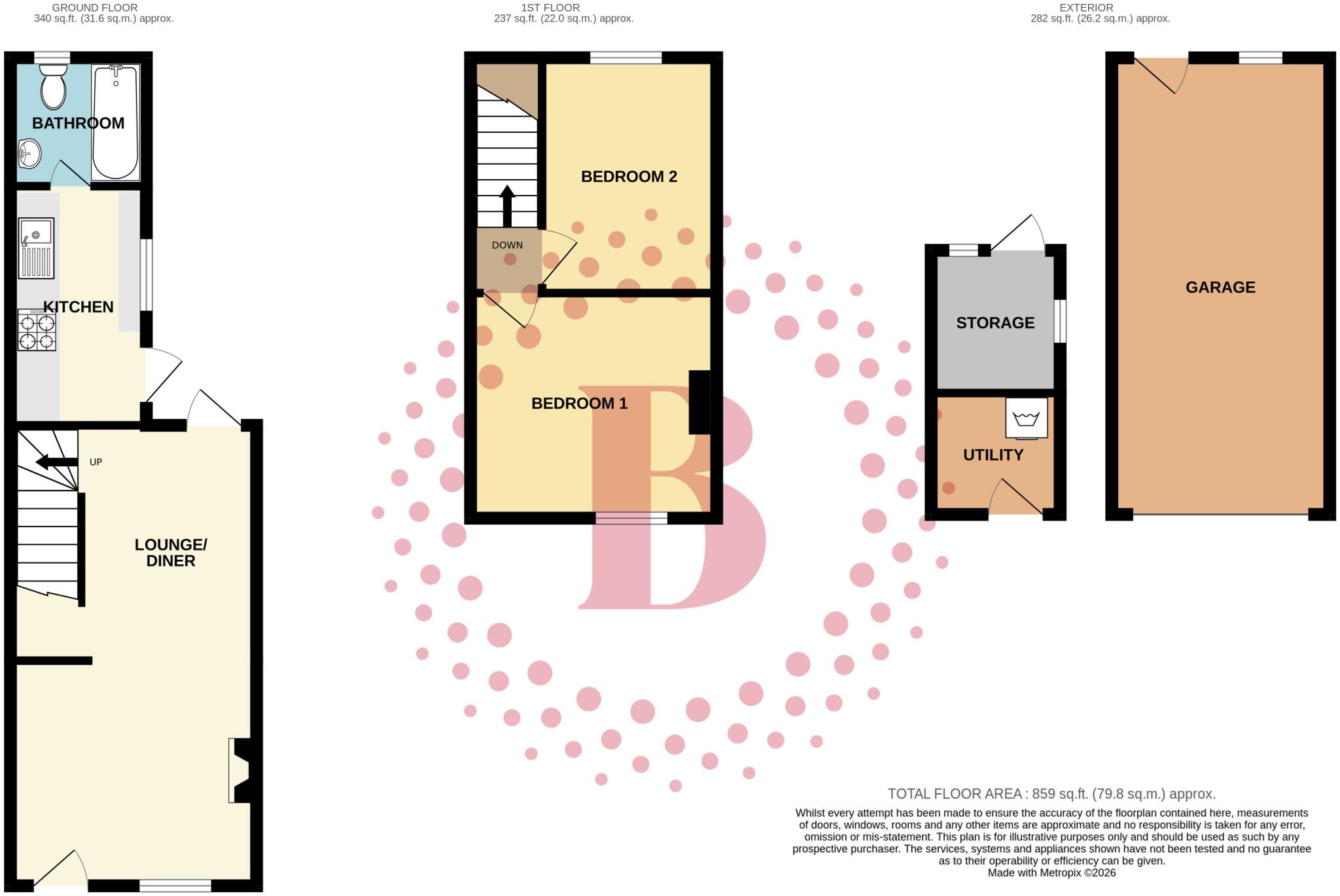 Bedford Street, Hitchin floorplan