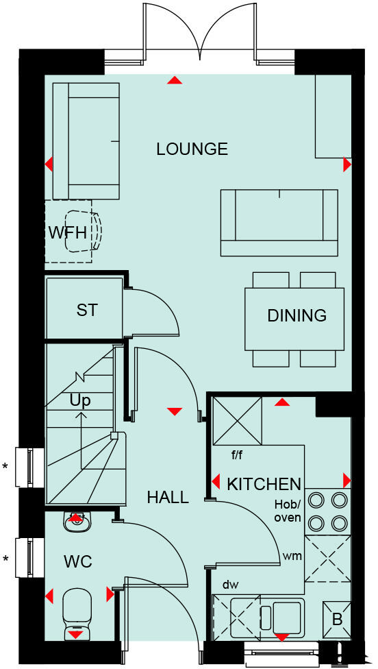 Woodfen Road,
Littleport,
CB6 1JP floorplan