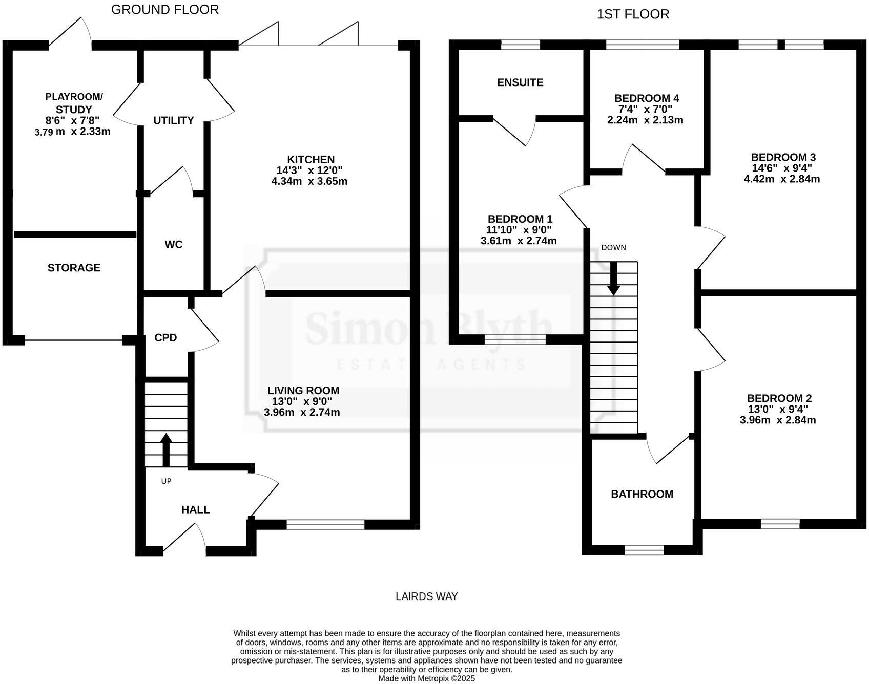 Lairds Way, Penistone floorplan