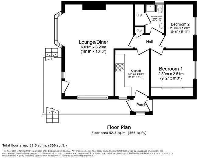 Crossley Moor Road, Kingsteignton, Newton Abbot floorplan
