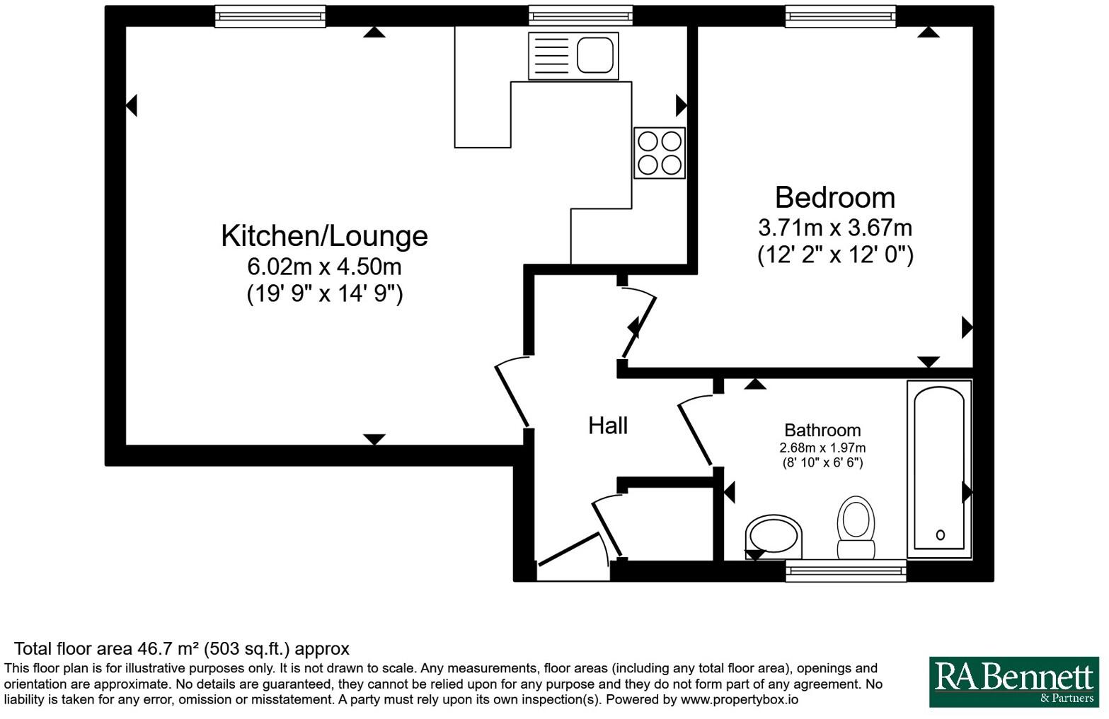 Robins Meadow, Evesham, Worcestershire, WR11 floorplan