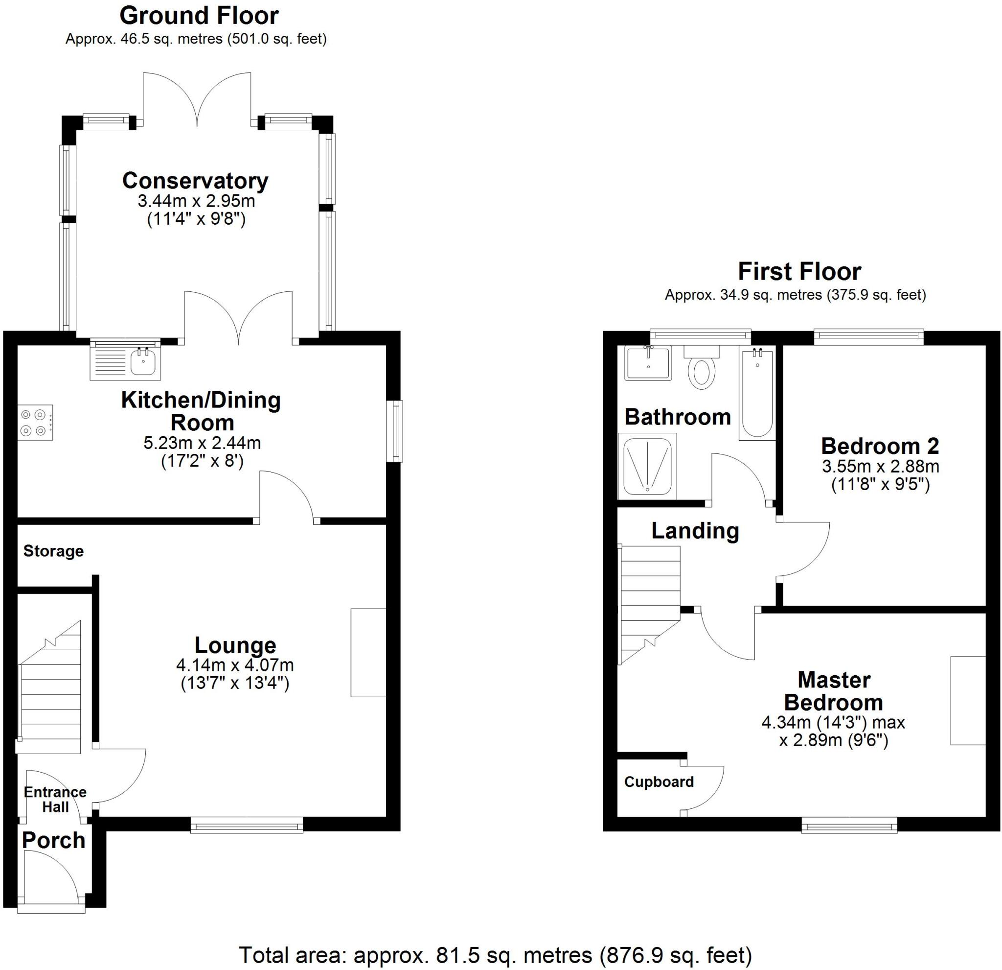 Hogarth Road, Ipswich, Suffolk, IP3 floorplan