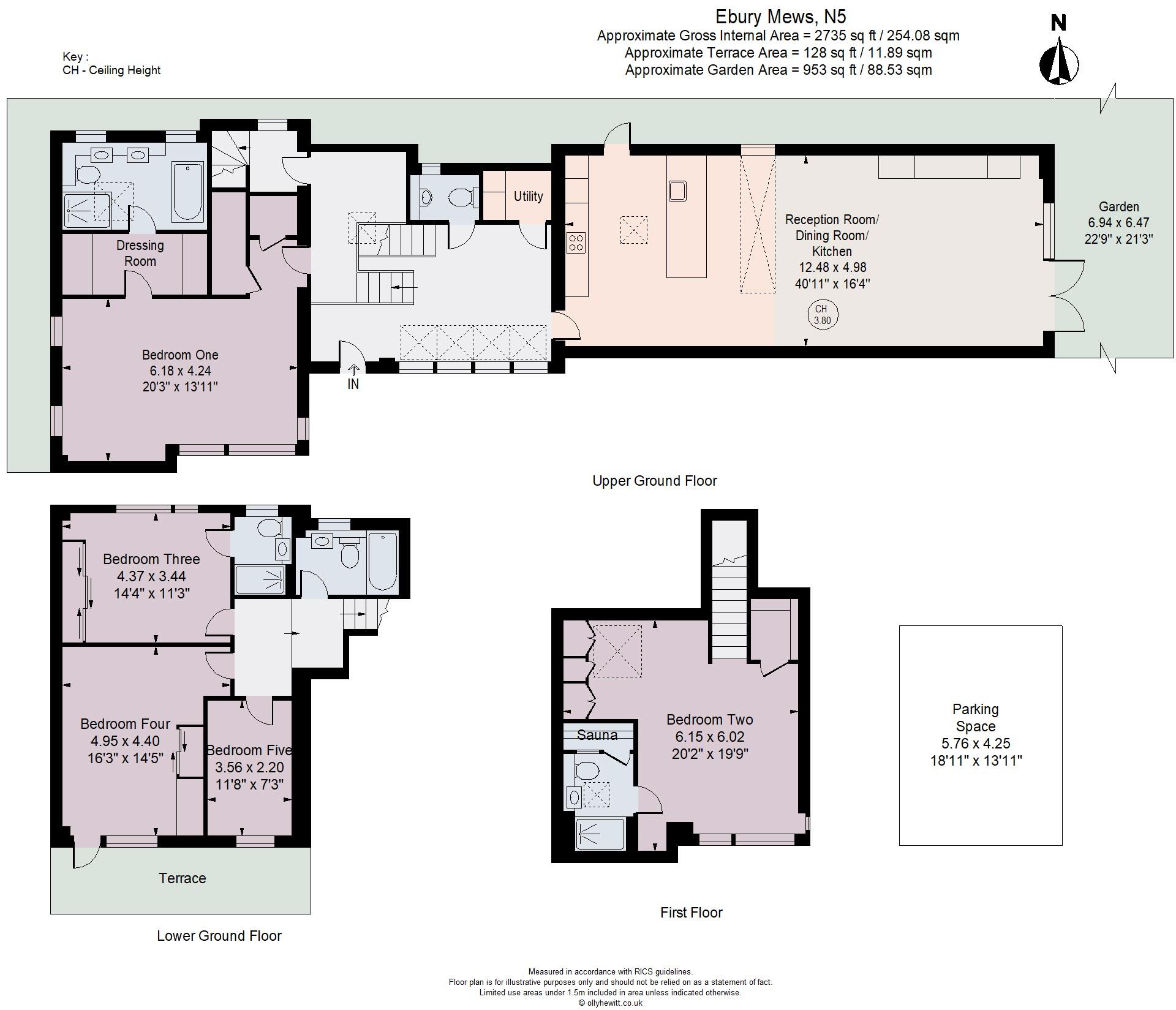 Ebury Mews, Islington, London, N5 floorplan