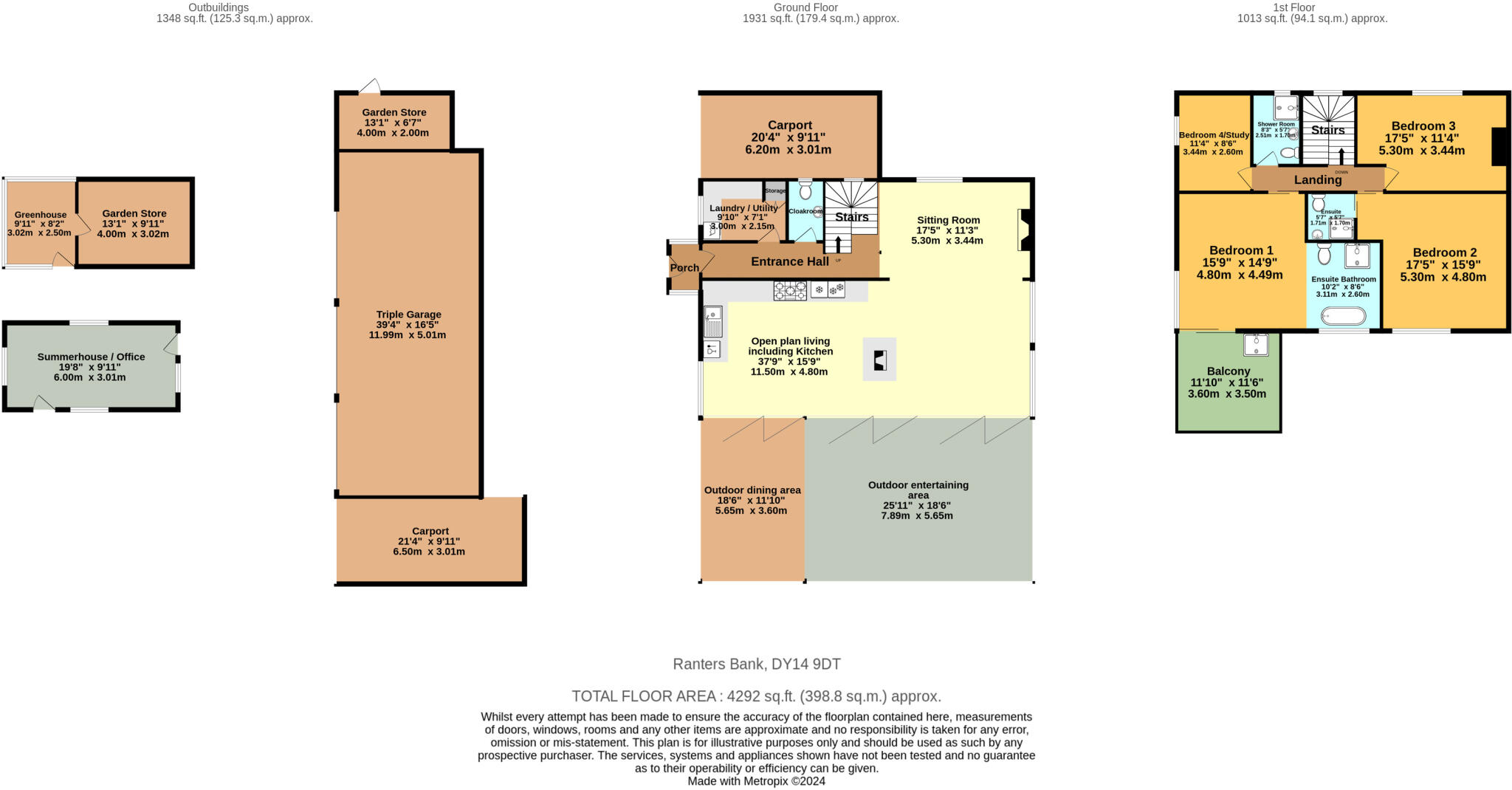 Ranters Bank, Far Forest, DY14 floorplan