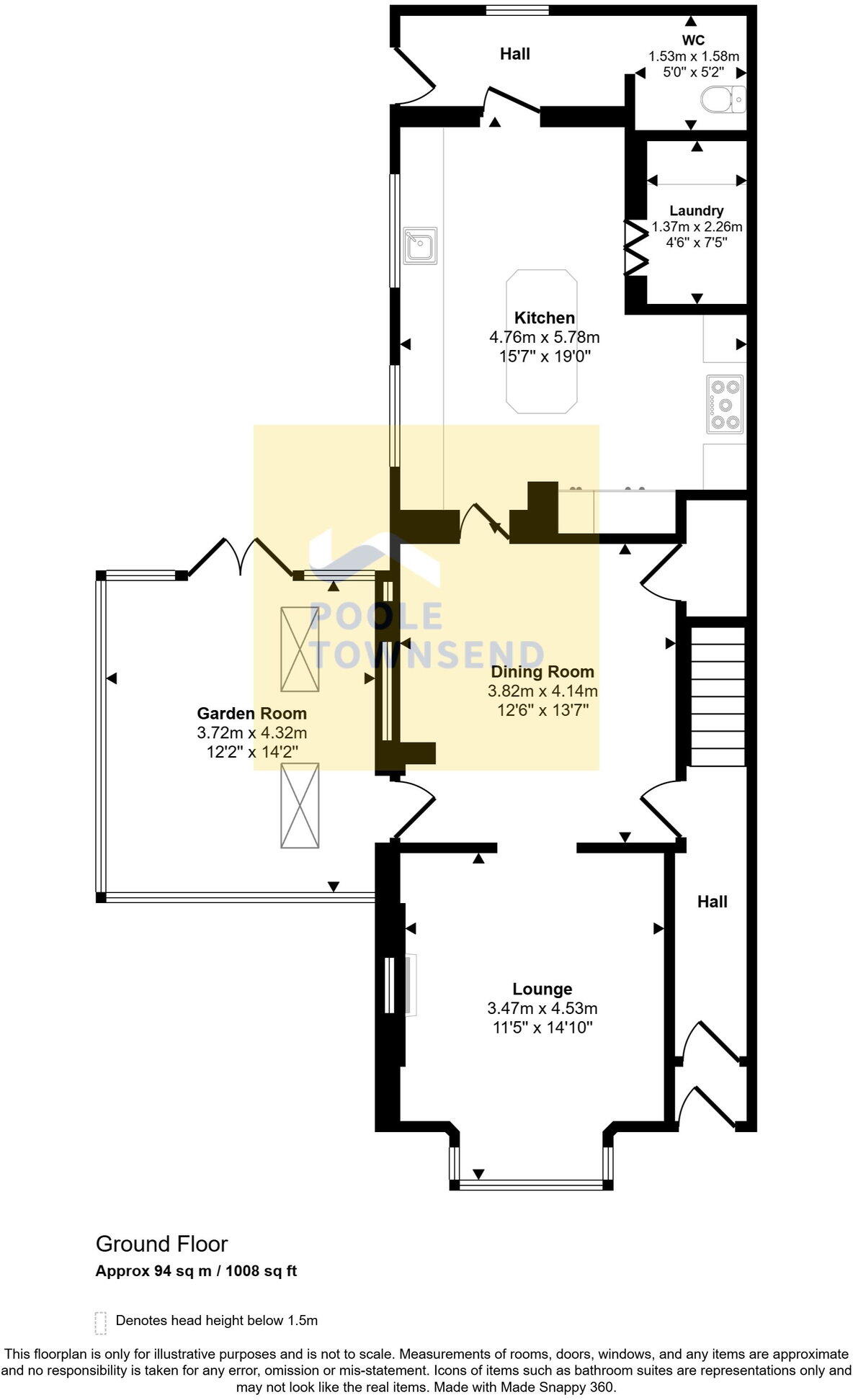 James Watt Terrace, Barrow-in-furness, LA14 2TS floorplan