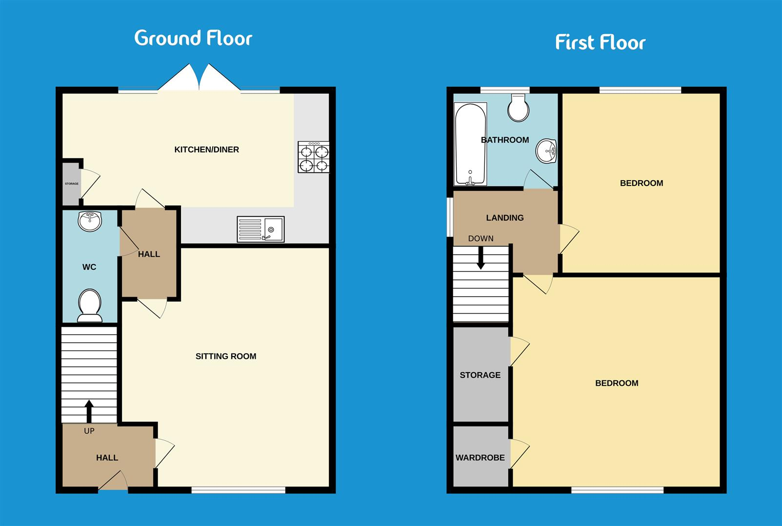 Long Meadow, Launceston floorplan