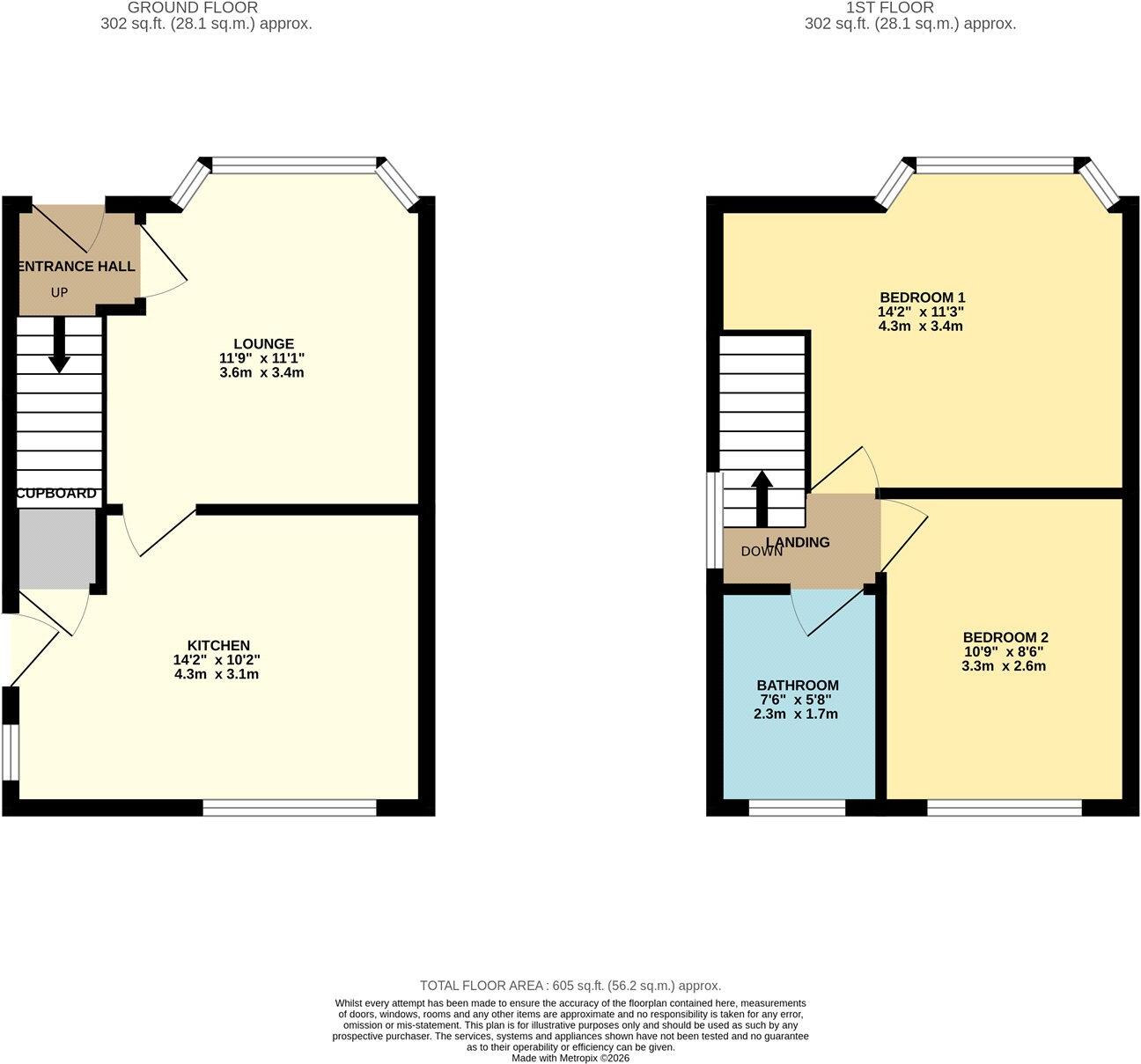 Moorfield Avenue, Denton, Manchester, Greater Manchester, M34 floorplan