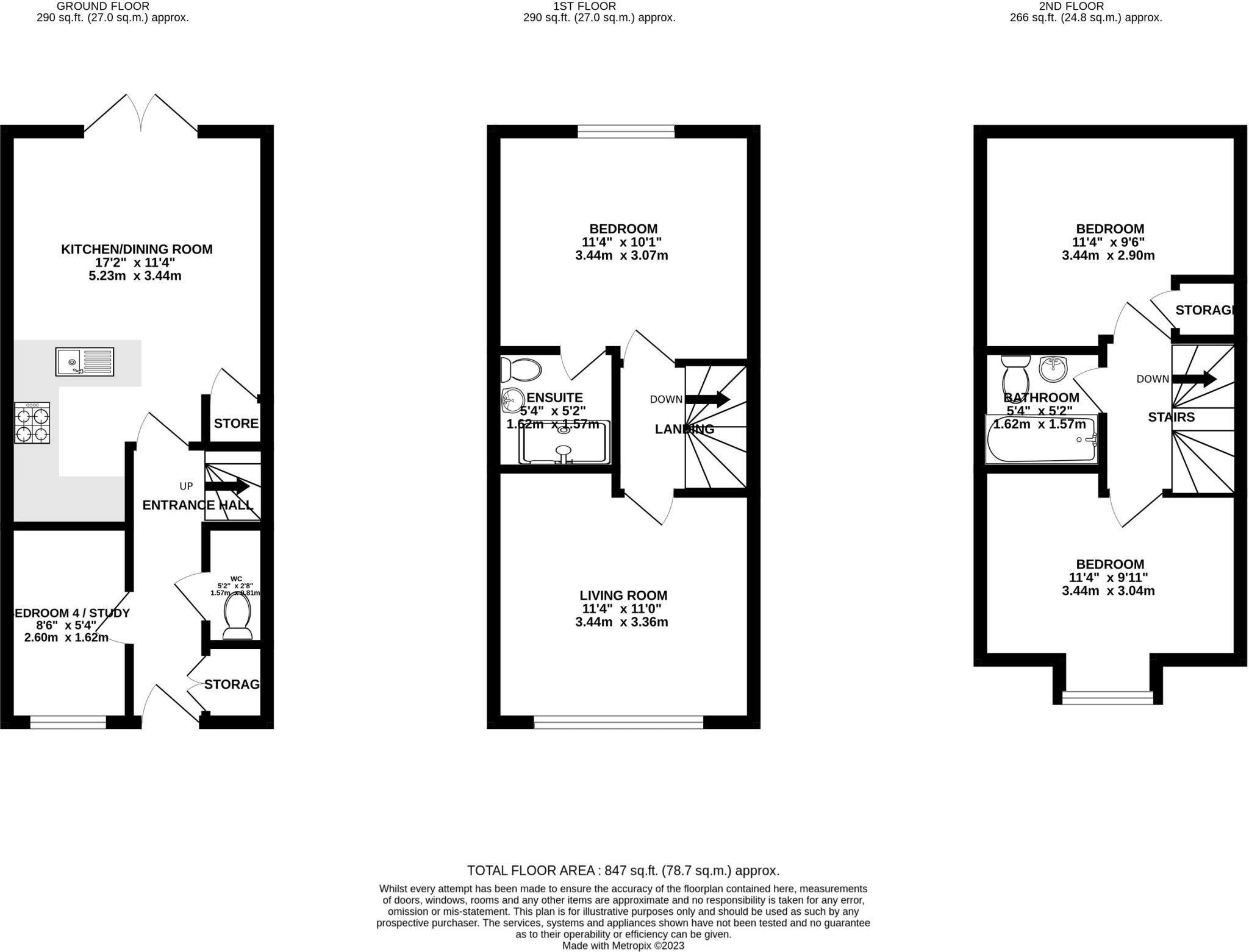 Metcalf Road , Norwich,  floorplan